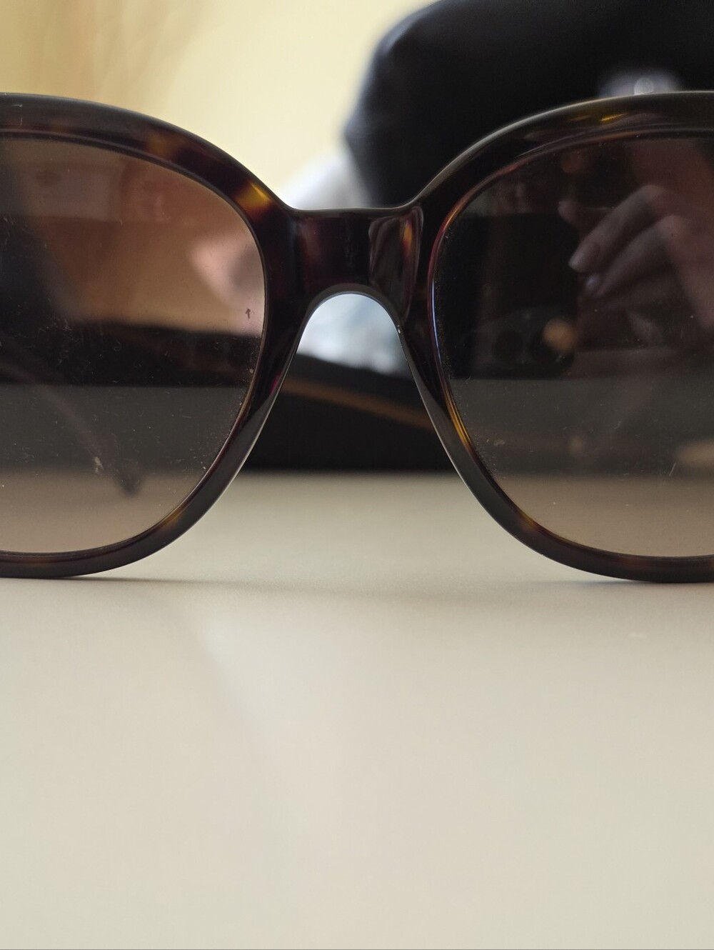 Coach Brown Tortoise Frame Sunglasses, HC 8103 (L080 alfie) - Picture 8 of 8